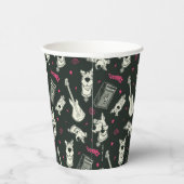 Scooby-Doo Punk gitaar en versterkerpatroon Papieren Bekers (Rechts)