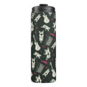 Scooby-Doo Punk gitaar en versterkerpatroon Thermosbeker (Voorkant)