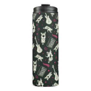 Scooby-Doo Punk gitaar en versterkerpatroon Thermosbeker