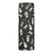 Scooby-Doo Punk gitaar en versterkerpatroon Thermosbeker (Achterkant)