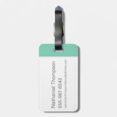 Scooby-Doo Puppy Eyes Bagagelabel (Achterkant verticaal)