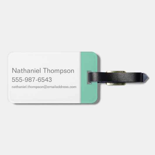 Scooby-Doo Puppy Eyes Bagagelabel (Achterkant horizontaal)