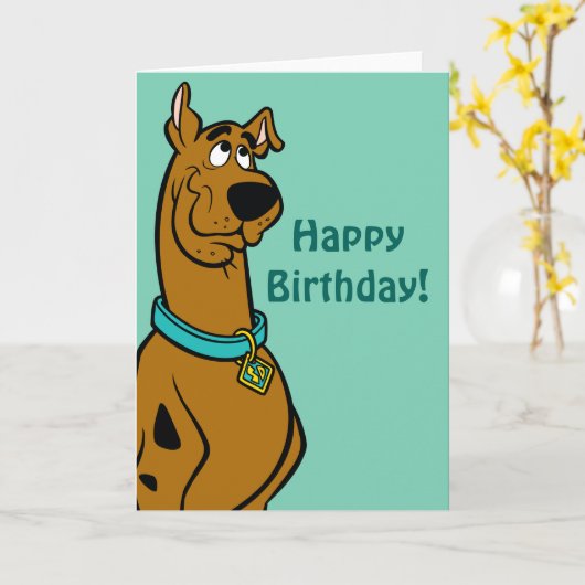 Scooby-Doo Puppy Eyes Kaart (Gele Bloem)