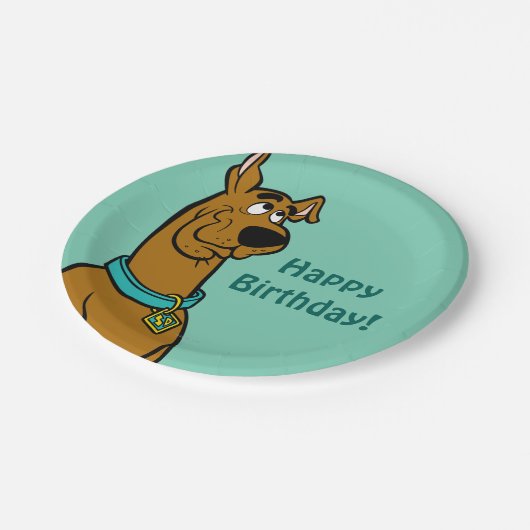 Scooby-Doo Puppy Eyes Papieren Bordje (Gekanteld)