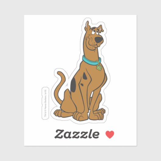 Scooby-Doo Puppy Eyes Sticker (Vel)