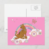 Scooby-Doo Rainbow Butterfly Briefkaart (Voorkant / Achterkant)