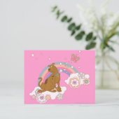 Scooby-Doo Rainbow Butterfly Briefkaart (Staand voorkant)