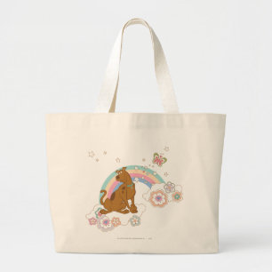 Scooby-Doo Rainbow Butterfly Grote Tote Bag
