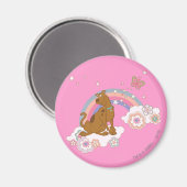 Scooby-Doo Rainbow Butterfly Magneet (Voorkant / Achterkant)
