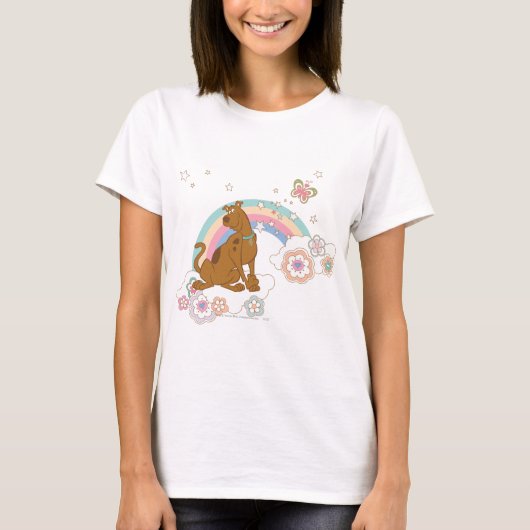 Scooby-Doo Rainbow Butterfly T-shirt (Voorkant)