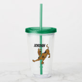 Scooby-Doo Ready To Play Acryl Drinkbeker (Voorkant)