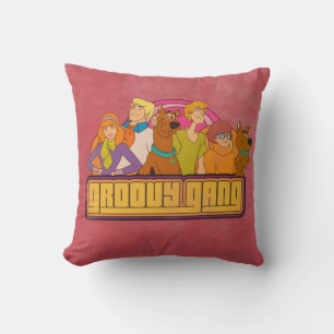 Scooby-Doo Retro Grafische Cartoon van de "Hip Kussen