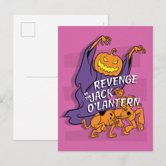 Scooby-Doo | Revenge van de Jack O' Lantern Briefkaart (Voorkant / Achterkant)