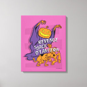 Scooby-Doo   Revenge van de Jack O' Lantern Canvas Afdruk