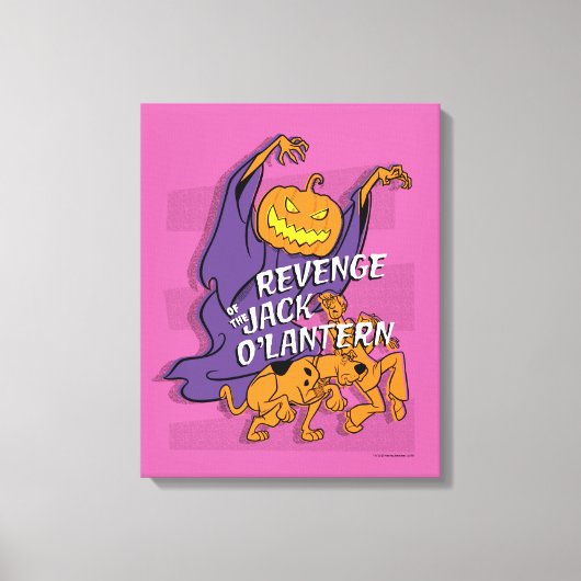 Scooby-Doo | Revenge van de Jack O' Lantern Canvas Afdruk (Voorkant)