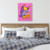 Scooby-Doo | Revenge van de Jack O' Lantern Canvas Afdruk (Insitu (Slaapkamer))