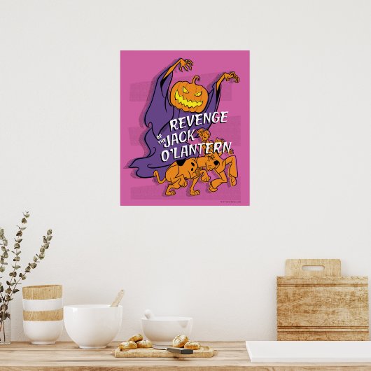 Scooby-Doo | Revenge van de Jack O' Lantern Poster (Keuken)