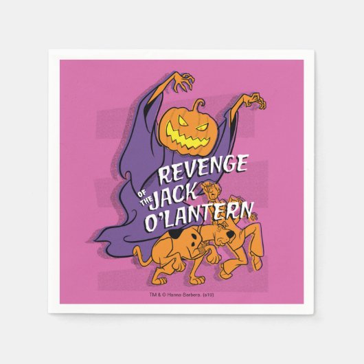 Scooby-Doo | Revenge van de Jack O' Lantern Servet (Voorkant)