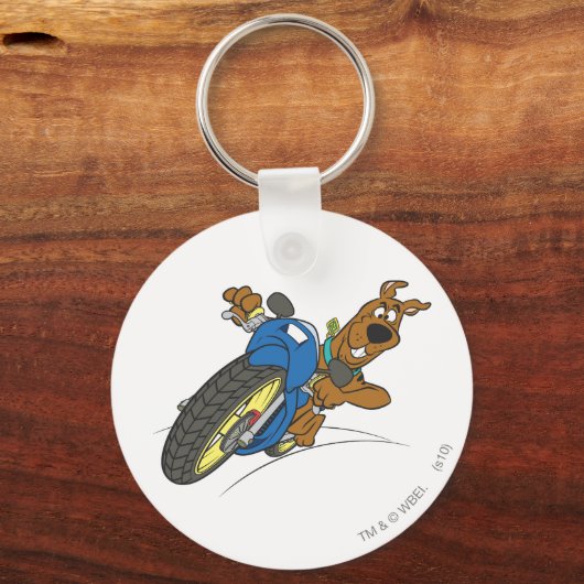 Scooby-Doo Riding-motorfiets Sleutelhanger (Voorkant)