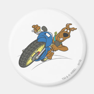 Scooby-doo-rijdende motorfiets magneet