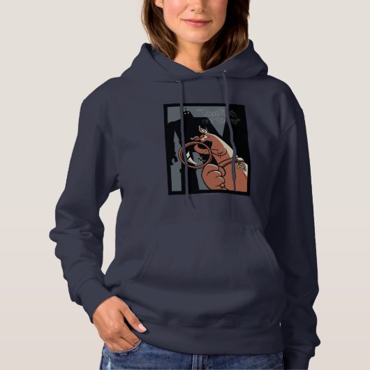 Scooby-Doo "Romethin is er." Hoodie (Voorkant)