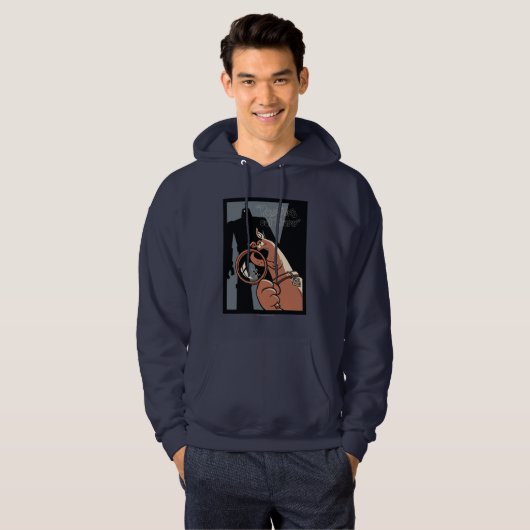 Scooby-Doo "Romethin is er." Hoodie (Voorkant volledig)