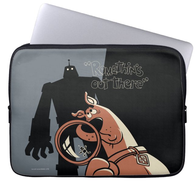 Scooby-Doo "Romethin is er." Laptop Sleeve (Voorkant)