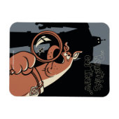 Scooby-Doo "Romethin is er." Magneet (Horizontaal)