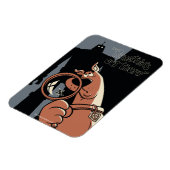 Scooby-Doo "Romethin is er." Magneet (Linkerzijde)