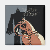 Scooby-Doo "Romethin is er." Magneet (Voorkant)