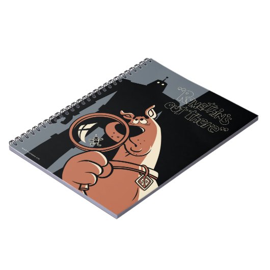 Scooby-Doo "Romethin is er." Notitieboek (Linkerzijde)