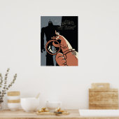 Scooby-Doo "Romethin is er." Poster (Keuken)