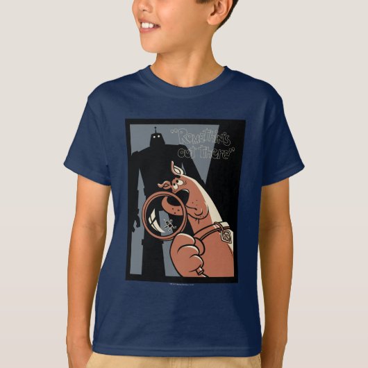 Scooby-Doo "Romethin is er." T-shirt (Voorkant)