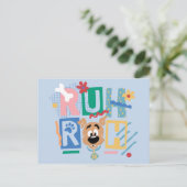 Scooby-Doo | Ruh Roh Baby Scooby-Doo Briefkaart (Staand voorkant)