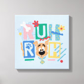 Scooby-Doo | Ruh Roh Baby Scooby-Doo Canvas Afdruk (Voorkant)