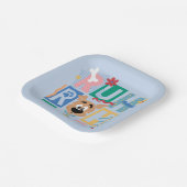 Scooby-Doo | Ruh Roh Baby Scooby-Doo Papieren Bordje (Gebogen)