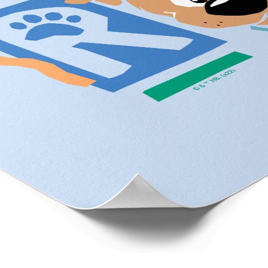 Scooby-Doo | Ruh Roh Baby Scooby-Doo Poster (Hoek)