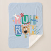 Scooby-Doo | Ruh Roh Baby Scooby-Doo Sherpa Deken (Voorkant)