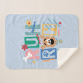 Scooby-Doo | Ruh Roh Baby Scooby-Doo Sherpa Deken (Voorkant (horizontaal))