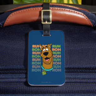 Scooby-Doo Ruh Roh Bagagelabel