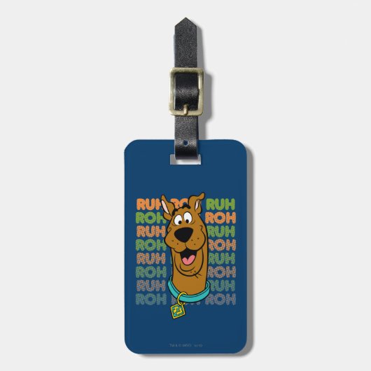 Scooby-Doo Ruh Roh Bagagelabel (Voorkant verticaal)