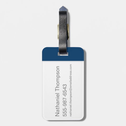 Scooby-Doo Ruh Roh Bagagelabel (Achterkant verticaal)