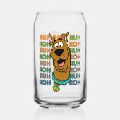 Scooby-Doo Ruh Roh Blikvorm Glas (Voorkant)