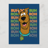 Scooby-Doo Ruh Roh Briefkaart (Voorkant)