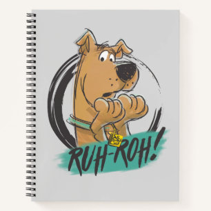 Scooby-Doo "Ruh Roh!" De Schets van de teller Notitieboek