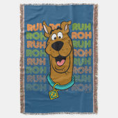 Scooby-Doo Ruh Roh Deken (Voorkant Verticaal)