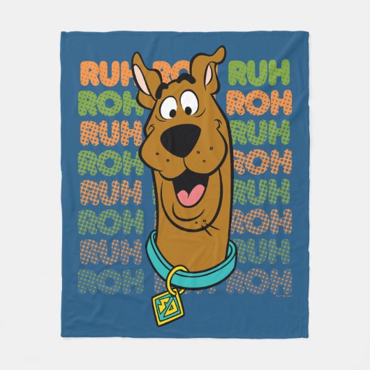 Scooby-Doo Ruh Roh Fleece Deken (Voorkant)