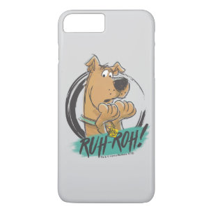 Scooby-Doo "Ruh Roh!" Marker Schets iPhone 8/7 Plus Hoesje