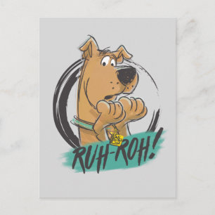 Scooby-Doo "Ruh Roh!" Marker Sketch Briefkaart