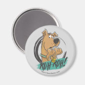 Scooby-Doo "Ruh Roh!" Marker Sketch Magneet (Voorkant / Achterkant)